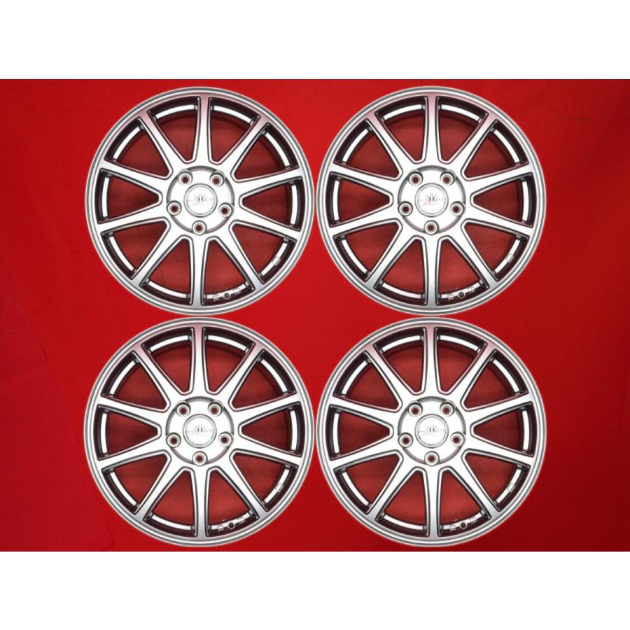 LOXARNY ロクサーニ SPORT RS-10 中古ホイール 4本 7J 17インチ PCD114