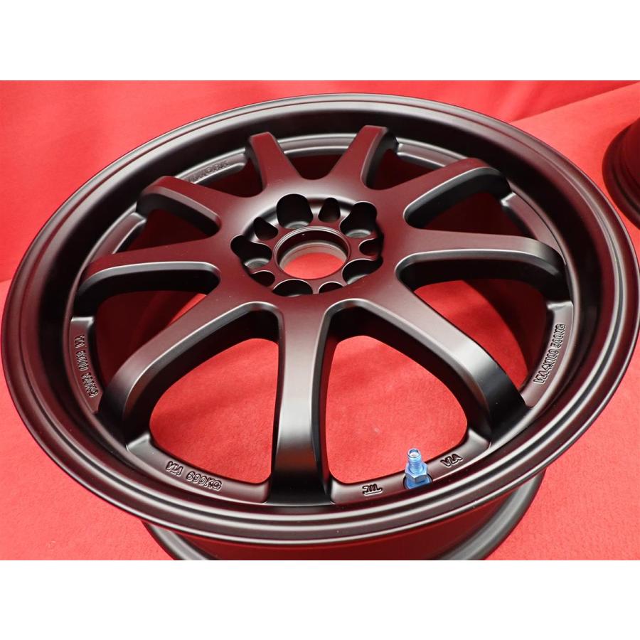 WORK ワーク エモーション XD9 中古ホイール 4本 7J 17インチ PCD100 5
