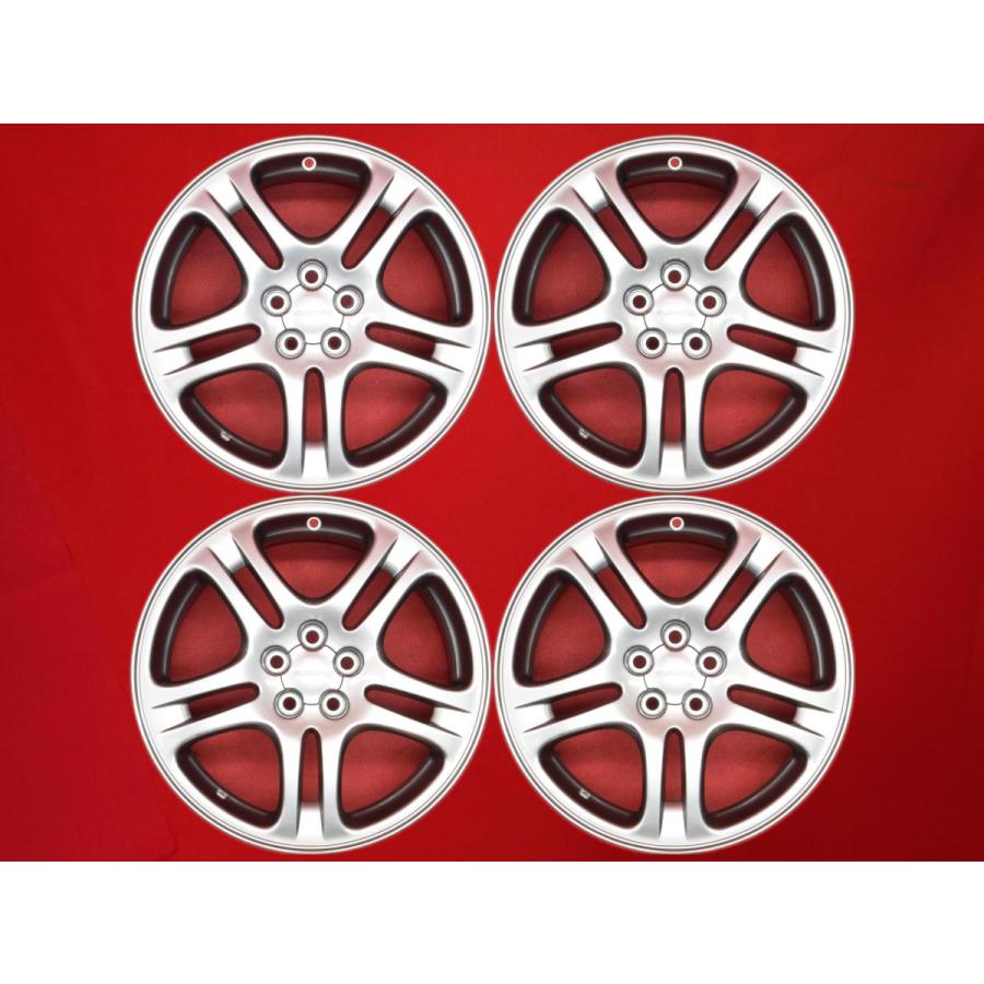 SUBARU レガシィ GT B BH5 純正 中古ホイール 4本 7J 17インチ PCD100 