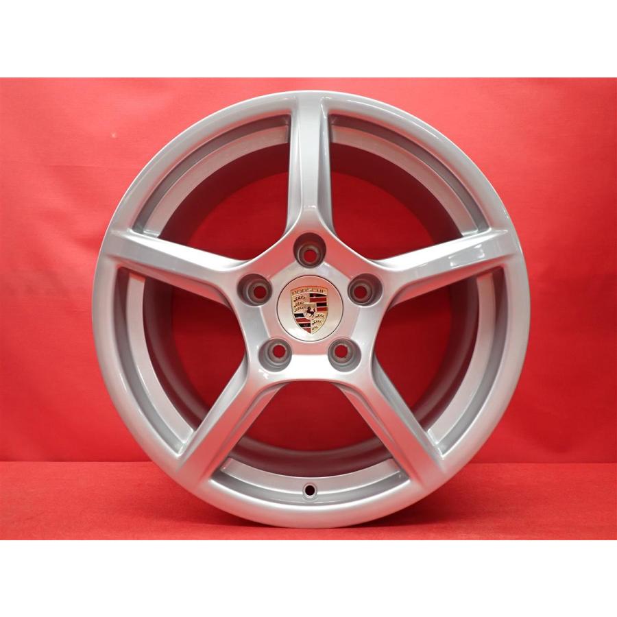 おじさん専用商品ポルシェボクスター　純正　18インチ アルミタイヤ　NO4 PORSCHE ポルシェ ボクスター 981 純正 中古ホイール 4本 8/9J 18