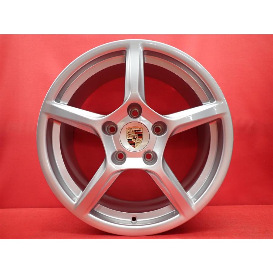 おじさん専用商品ポルシェボクスター　純正　18インチ アルミタイヤ　NO4 PORSCHE ポルシェ ボクスター 981 純正 中古ホイール 4本 8/9J 18