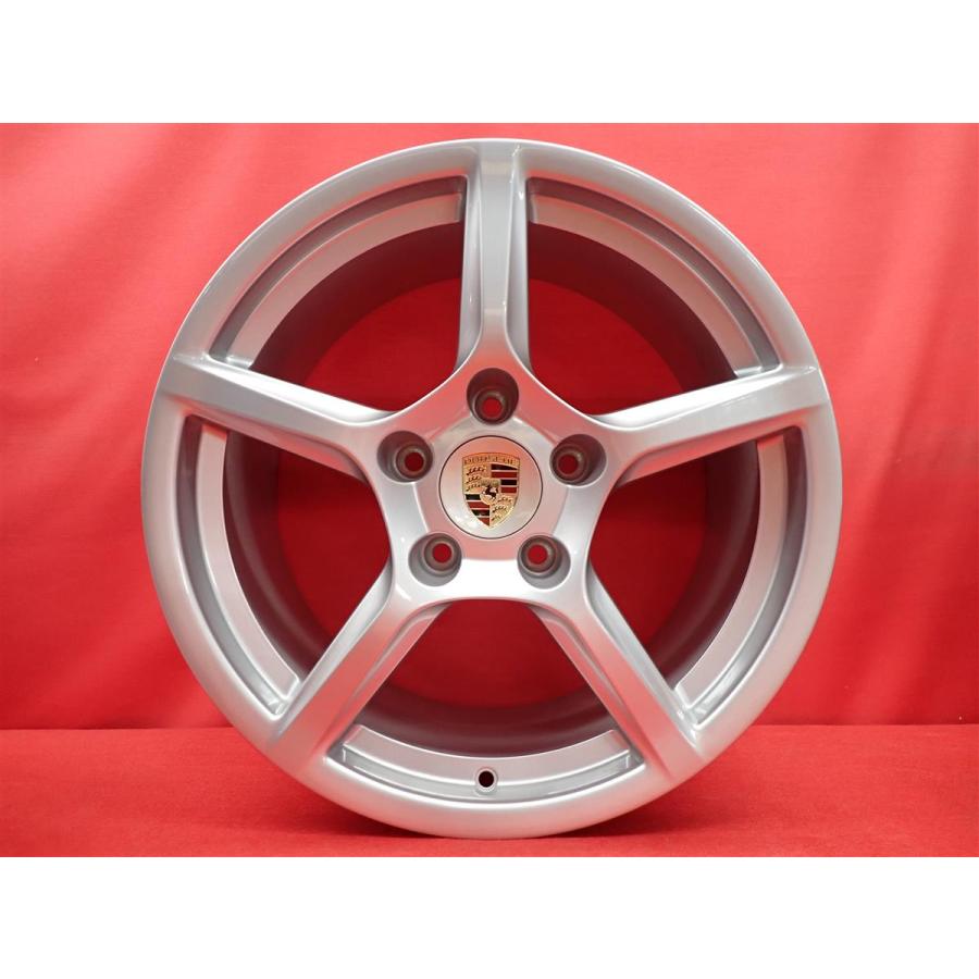 PORSCHE ポルシェ ボクスター 981 純正 中古ホイール 4本 8/9J 18