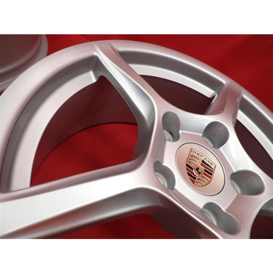 PORSCHE ポルシェ ボクスター 981 純正 中古ホイール 4本 8/9J 18