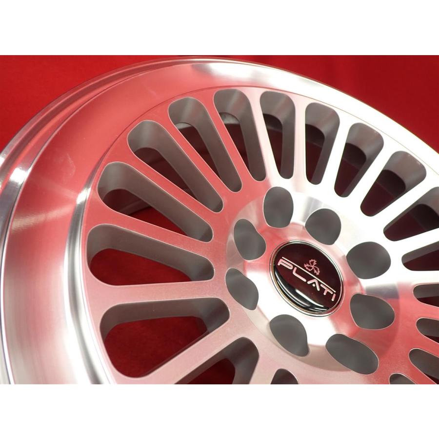 スタンス 攻めサイズ PLATI QC1185 中古ホイール 4本 7J 15