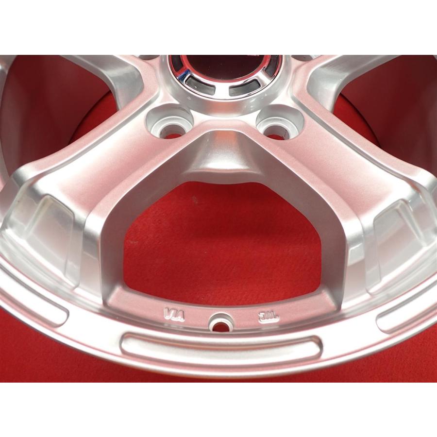 B-MUDK 中古ホイール 4本 8J 18インチ PCD150 5穴 +55 ハブ110