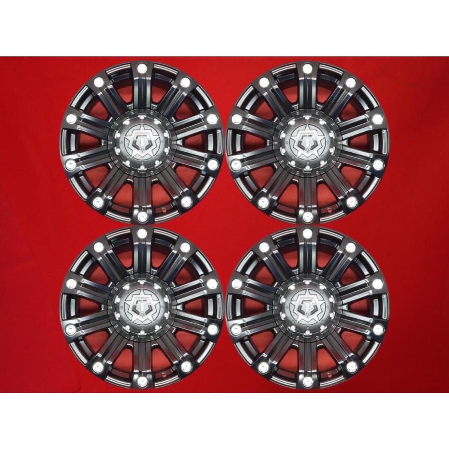 TIS OFFROAD 534B 中古ホイール 4本 9J 18インチ PCD139.7/150 5穴 +18