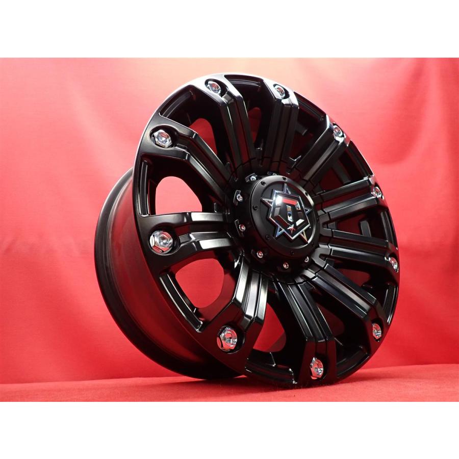 TIS OFFROAD 534B 中古ホイール 4本 9J 18インチ PCD139.7/150 5