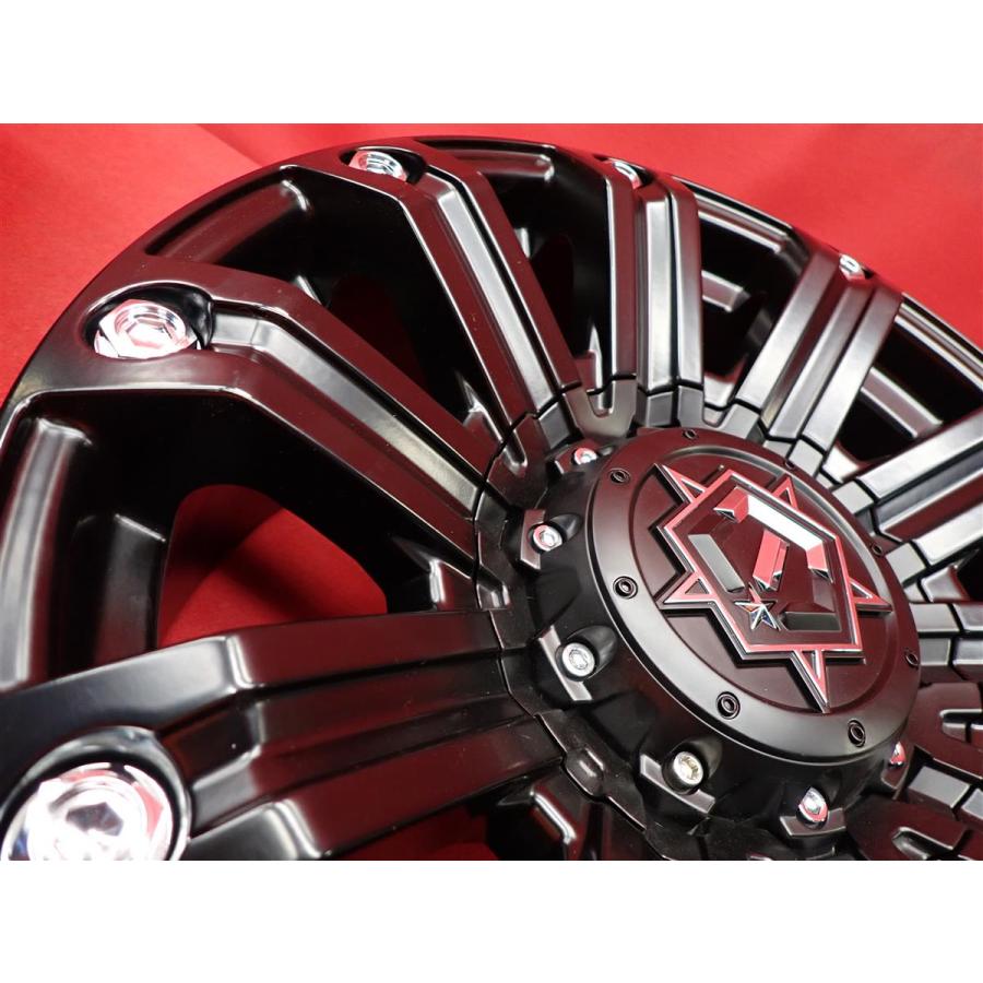 TIS OFFROAD 534B 中古ホイール 4本 9J 18インチ PCD139.7/150 5穴 +18