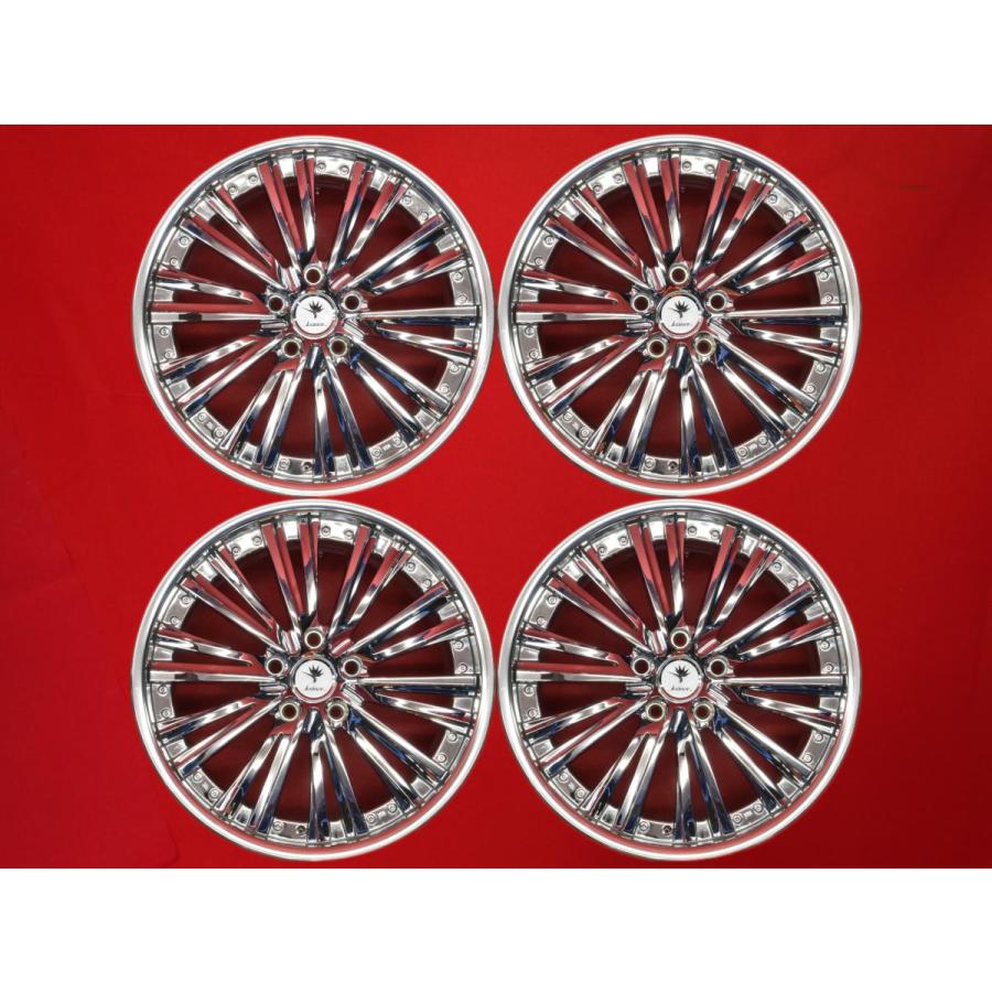 WEDS クレンツェ MAGISS マジス 中古ホイール 4本 8J 19インチ PCD120