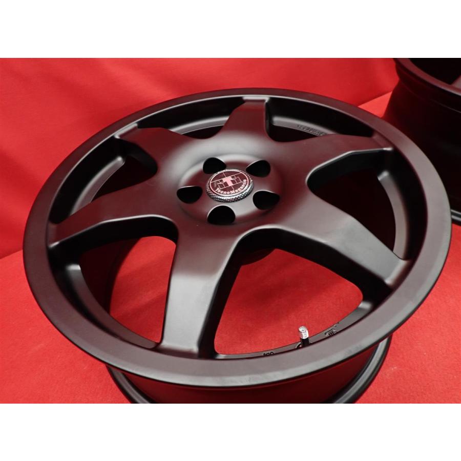 テクノマグネシオ マグホイール type202 16インチ PCD98 5穴 Tecnomagnesio テクノマグネシオ TM SPORT 中古ホイール 4本 7.5J 17