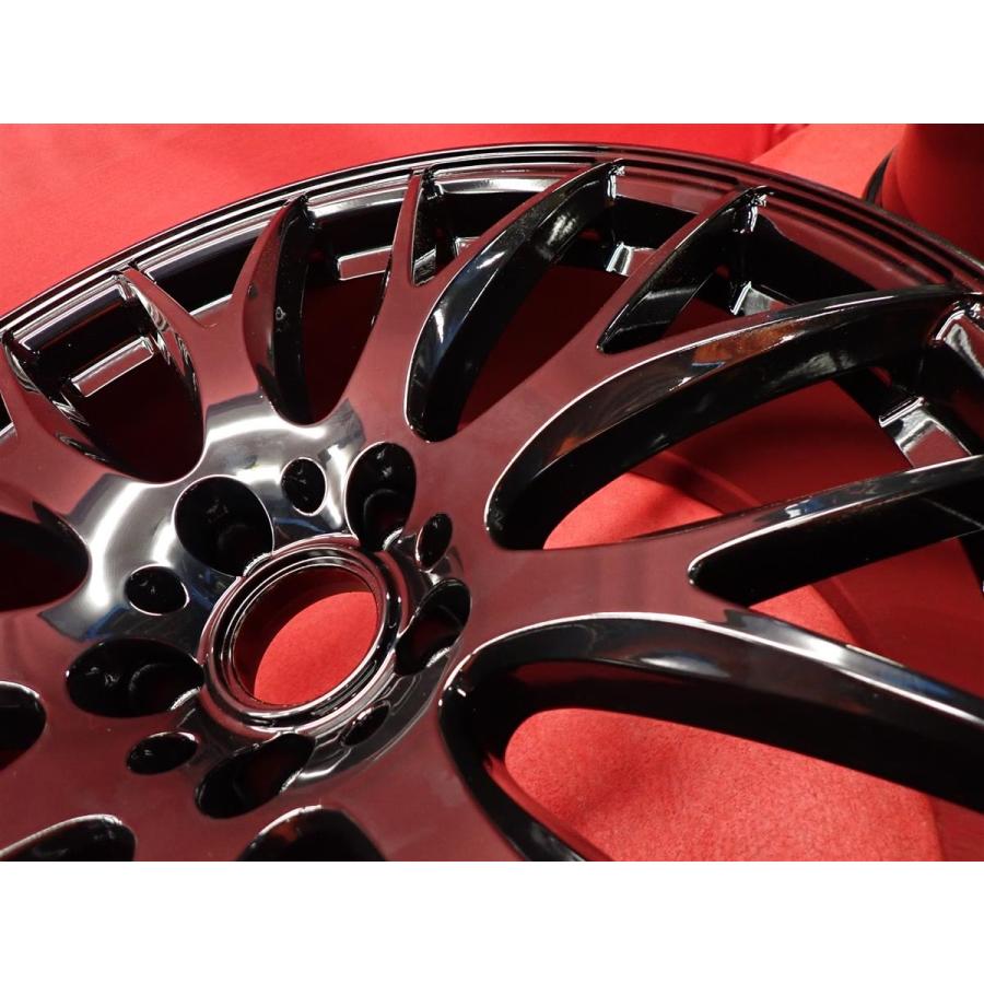 RAYS 太さ違い FRサイズ HOMURA ホムラ2×9 中古ホイール 4本 8.5/9.5J