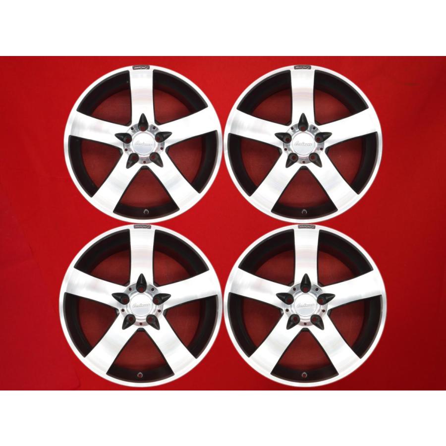 前後太さ違い ロリンザー RS-5 中古ホイール 4本 8.5/9.5J 19インチ
