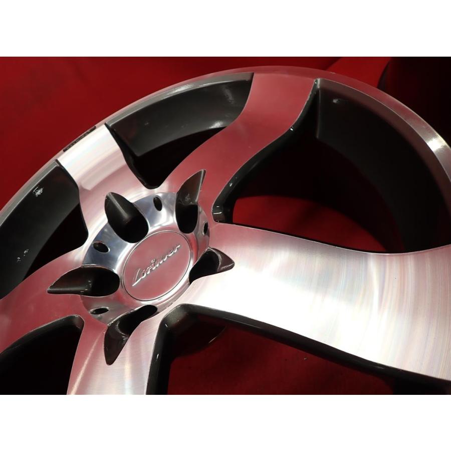 前後太さ違い ロリンザー RS-5 中古ホイール 4本 8.5/9.5J 19インチ
