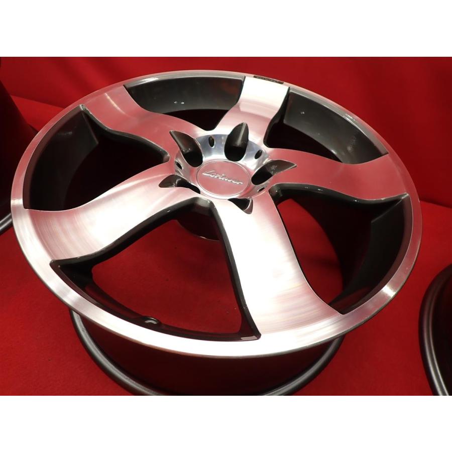 前後太さ違い ロリンザー RS-5 中古ホイール 4本 8.5/9.5J 19インチ