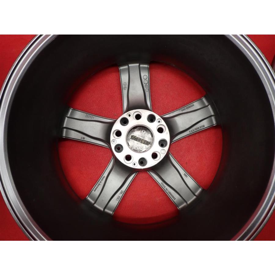前後太さ違い ロリンザー RS-5 中古ホイール 4本 8.5/9.5J 19インチ