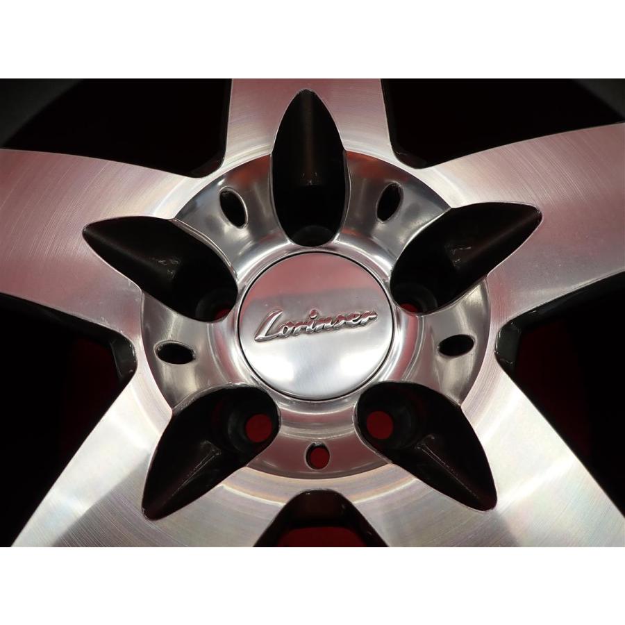 前後太さ違い ロリンザー RS-5 中古ホイール 4本 8.5/9.5J 19インチ