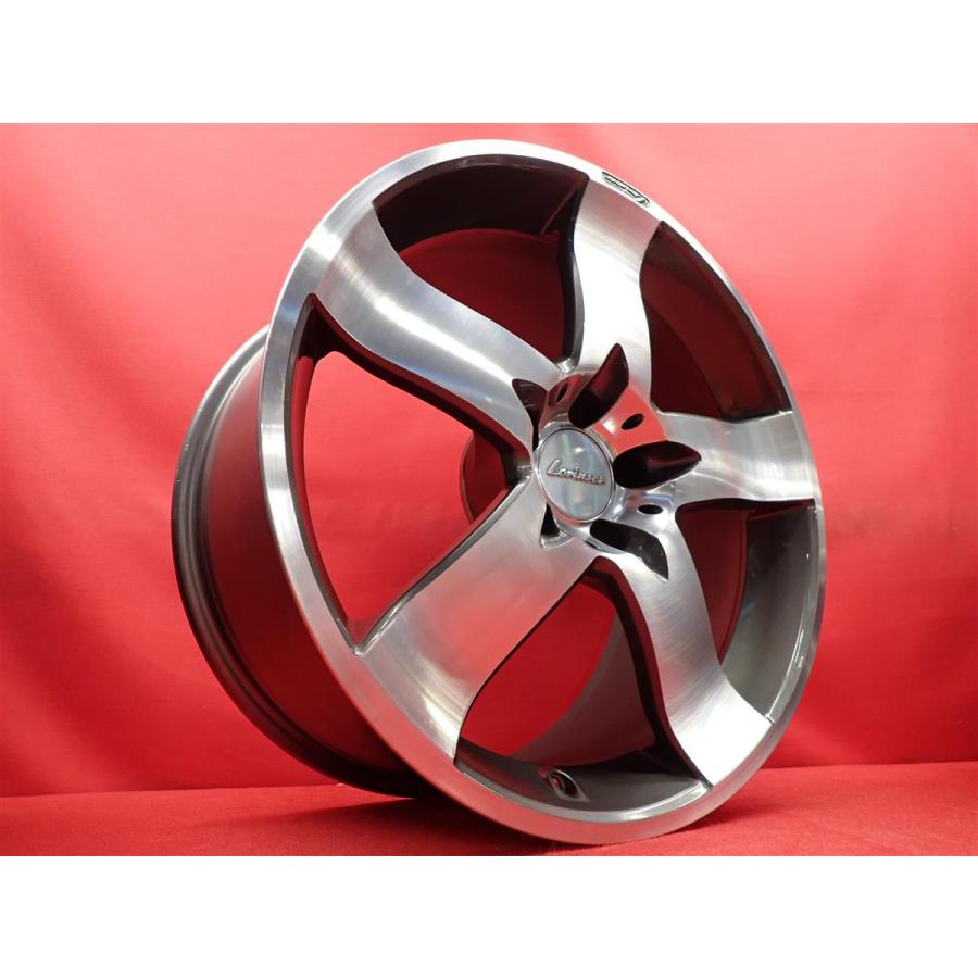 Lorinser RS5 19インチホイール 前後太さ違い ロリンザー RS-5 中古ホイール 4本 8.5/9.5J 19インチ