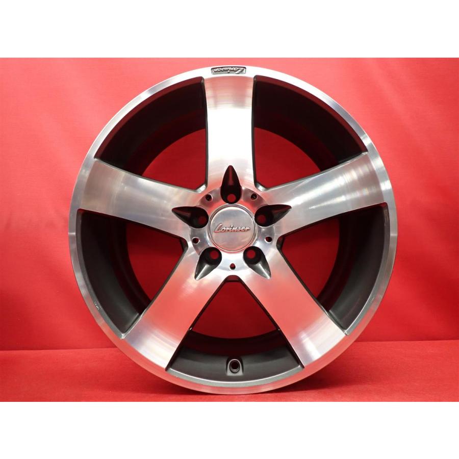 前後太さ違い ロリンザー RS-5 中古ホイール 4本 8.5/9.5J 19インチ