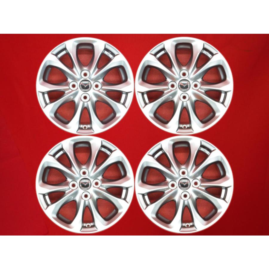 MAZDA マツダ デミオ DJ系 MAZDA2 純正 中古ホイール 4本 5.5J 15