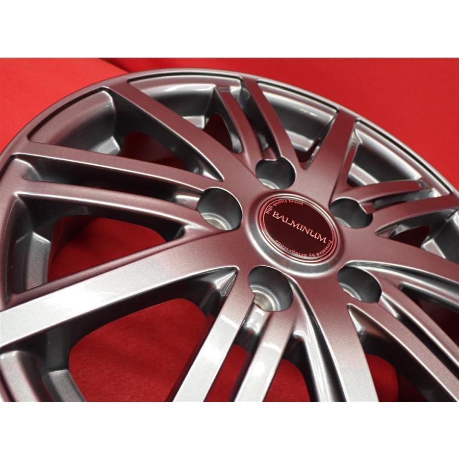 ほいみん バルミナ BALMINUM BR10 中古ホイール 4本 5.5J 15インチ PCD114