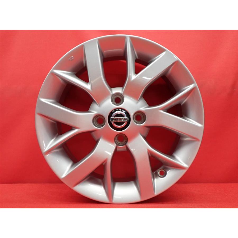 日産ノートE12 15インチ 純正ホイールセット③ NISSAN ニッサン ノート E12 純正 中古ホイール 4本 5.5J 15インチ