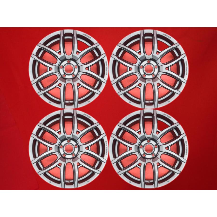 RAYS TEAMDAYTONA チームデイトナ F6 DRIVE ドライブ 中古ホイール 4本 