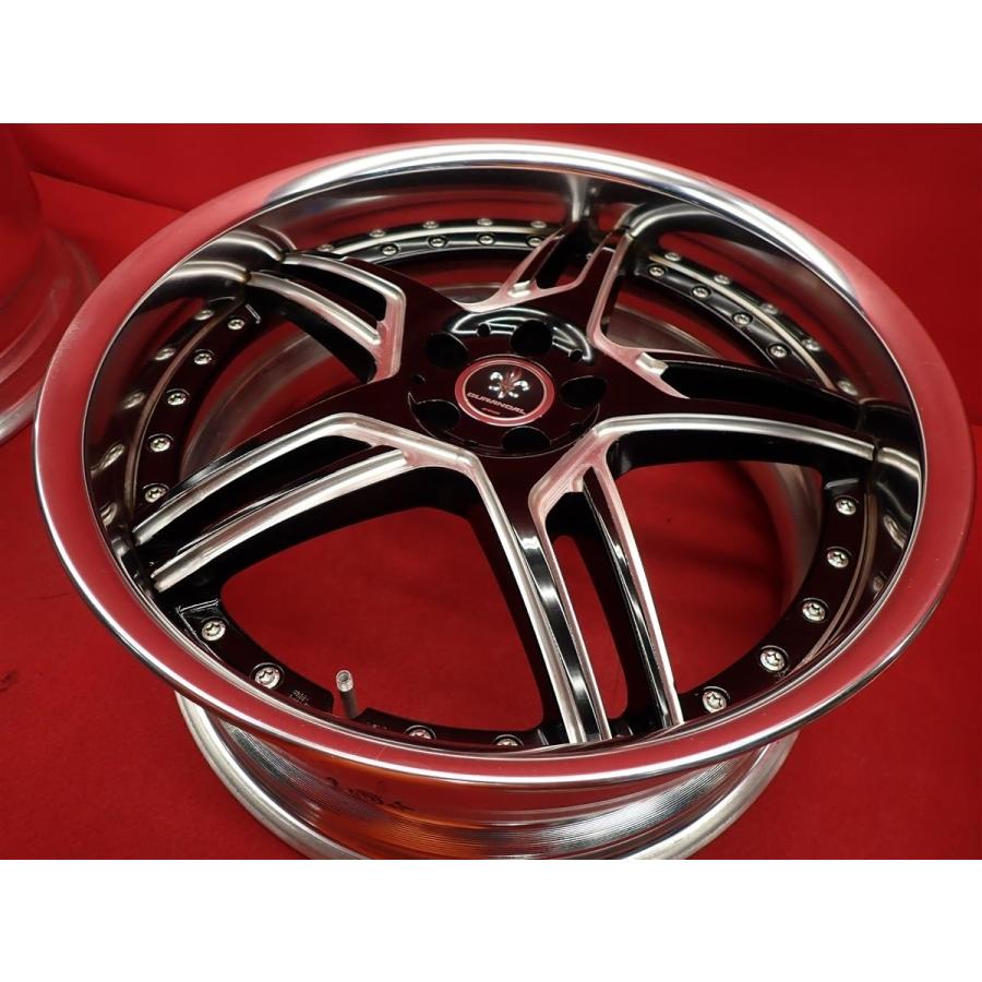深リム DURANDAL デュランダル DD5.2 中古ホイール 4本 8/9J 19インチ