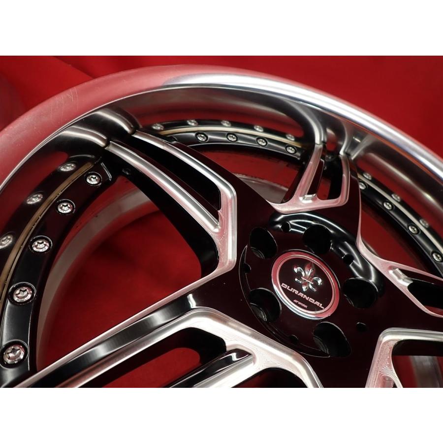 深リム DURANDAL デュランダル DD5.2 中古ホイール 4本 8/9J 19インチ