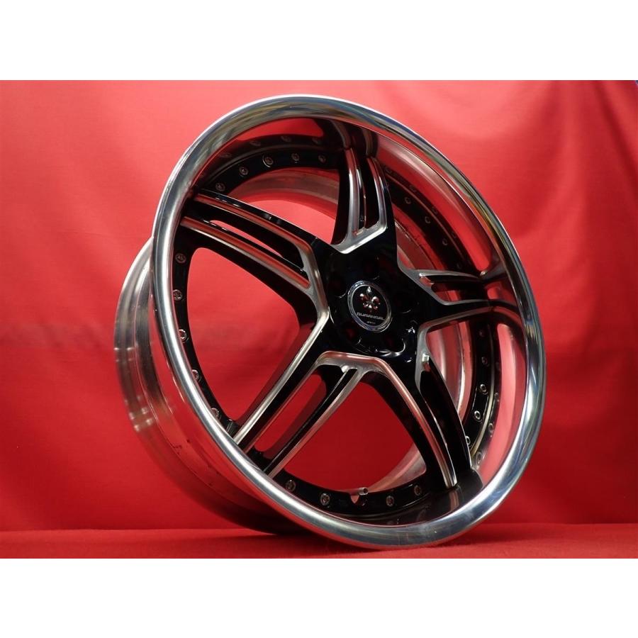 workデュランダル19インチ深リム 深リム DURANDAL デュランダル DD5.2 中古ホイール 4本 8/9J 19インチ