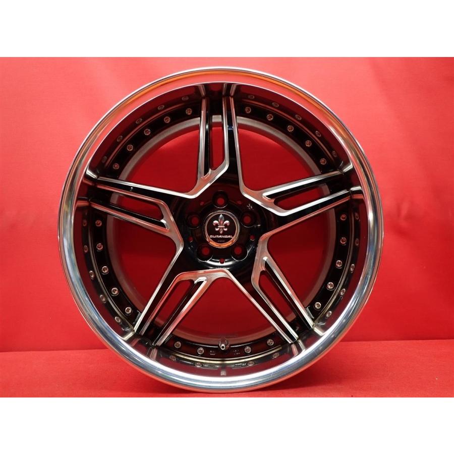 深リム DURANDAL デュランダル DD5.2 中古ホイール 4本 8/9J 19インチ