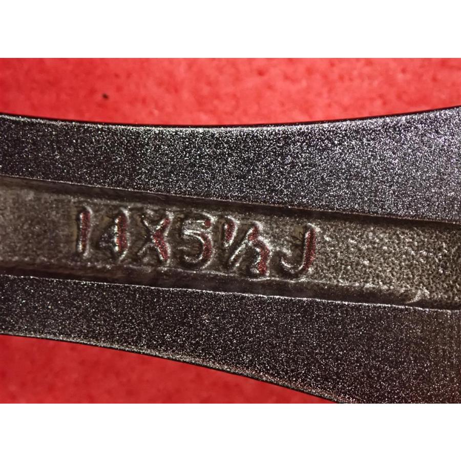 Exceeder エクシーダー E03 中古ホイール 4本 5.5J 14インチ PCD100 4