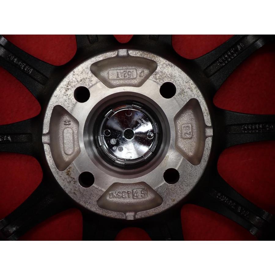 Exceeder エクシーダー E03 中古ホイール 4本 5.5J 14インチ PCD100 4