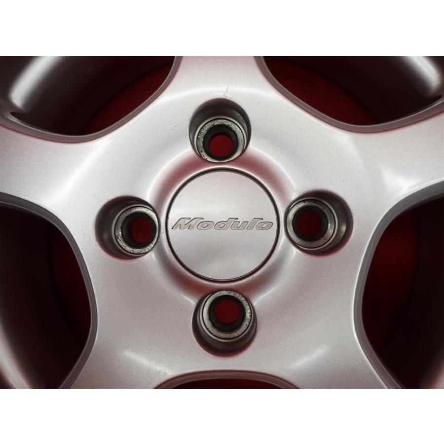 ホンダオプション純正モデューロ　１４インチ　フィット 良好品】ホンダ 純正 オプション Modulo モデューロ 14in 5.5J +45