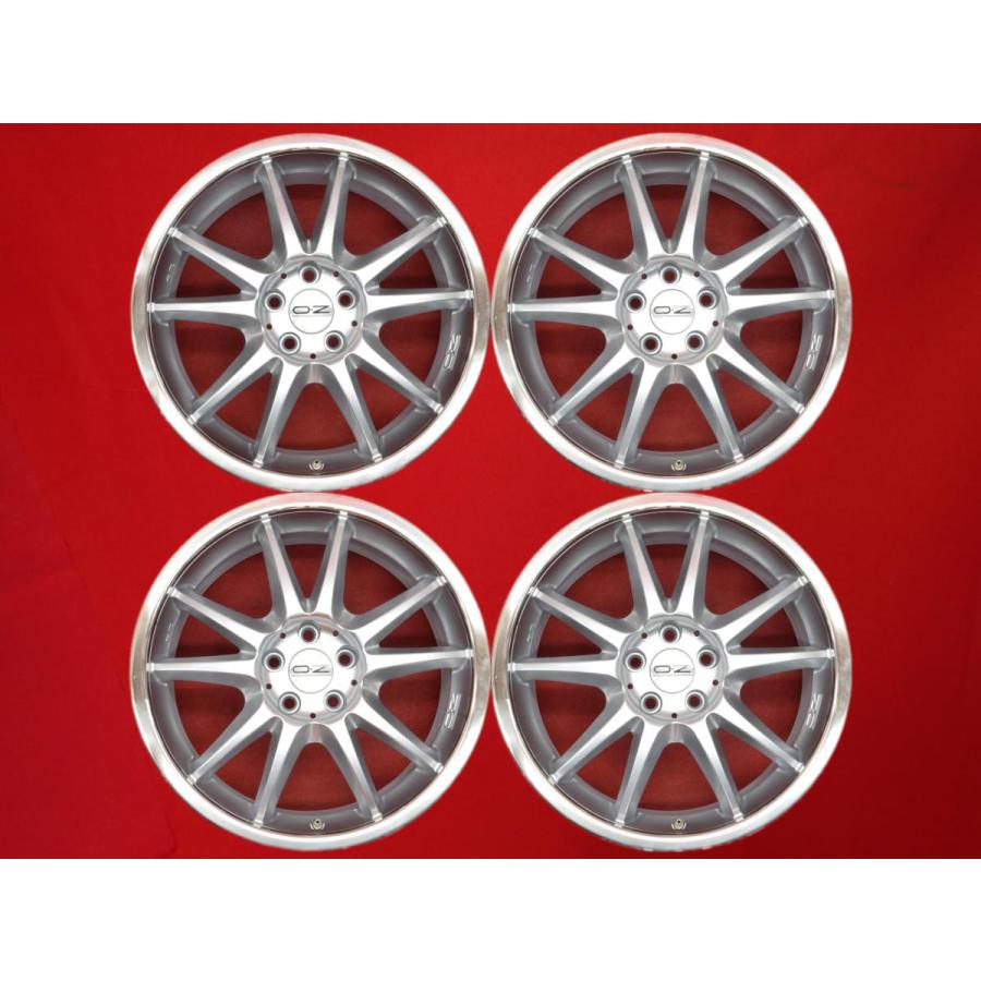 OZ CLASSE クラッセ 1 パテントリップ 中古ホイール 4本 8J 18インチ 