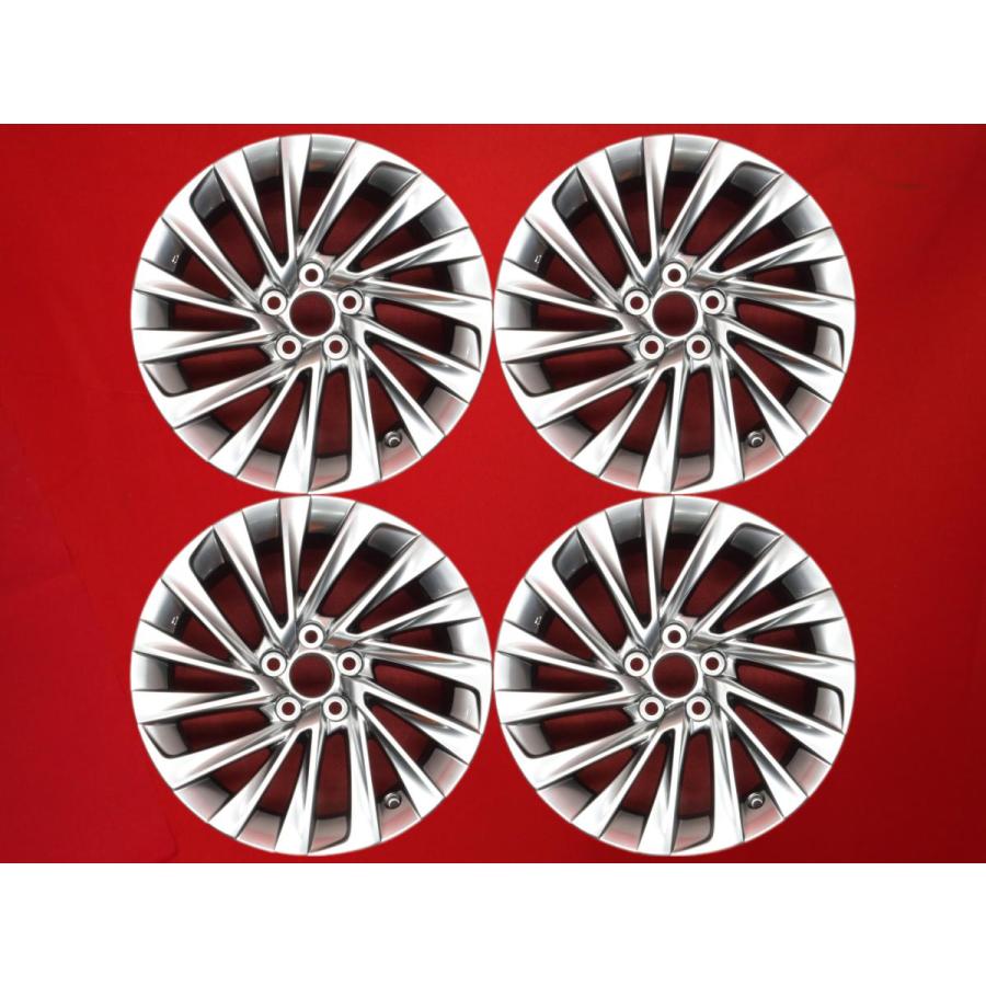 再塗装品 LEXUS レクサス ES300h AXZH10 純正 中古ホイール 4本 8J 18