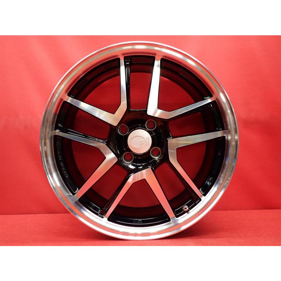 ③　UGUISU　ENKEI 17インチ ホイール タイヤ 4本セット MAT製法 軽量 1本6.3kg ENKEI エンケイ all two 中古ホイール 4本 7J