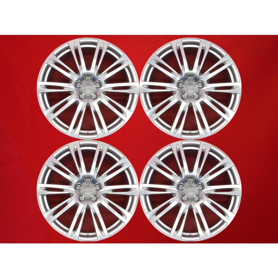 audi A8 純正OPホイール 純正ホイール 20インチ 4本 9J5HPCD112+37　(VHF98) クレジットカード QR決済可能 鍛造 軽量 アウディ A8 4H 4.0TFSI クワトロ 純正10パラレルスポーク
