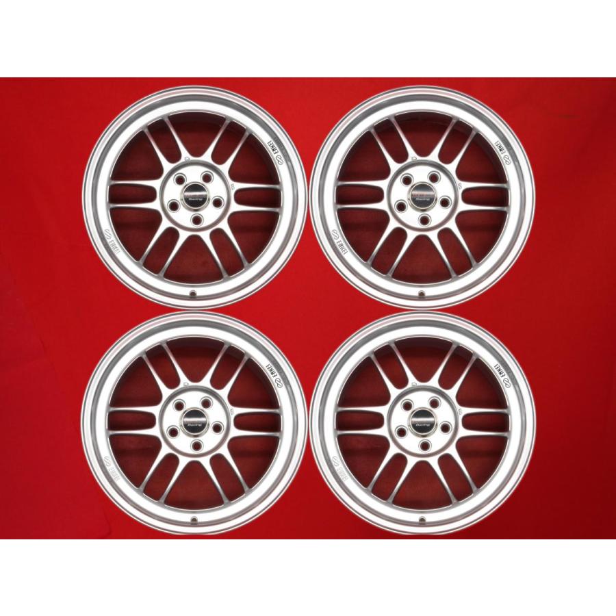 MAT製法 軽量 1本6.9kg ENKEI エンケイ RP-F1 中古ホイール 4本 7.5J