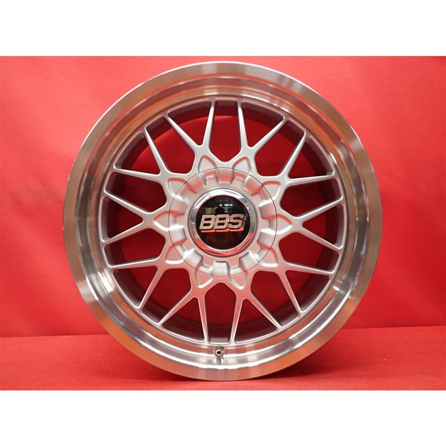 鍛造 軽量 1本8.1kg BBS RGII RG136 中古ホイール 4本 8J 17インチ
