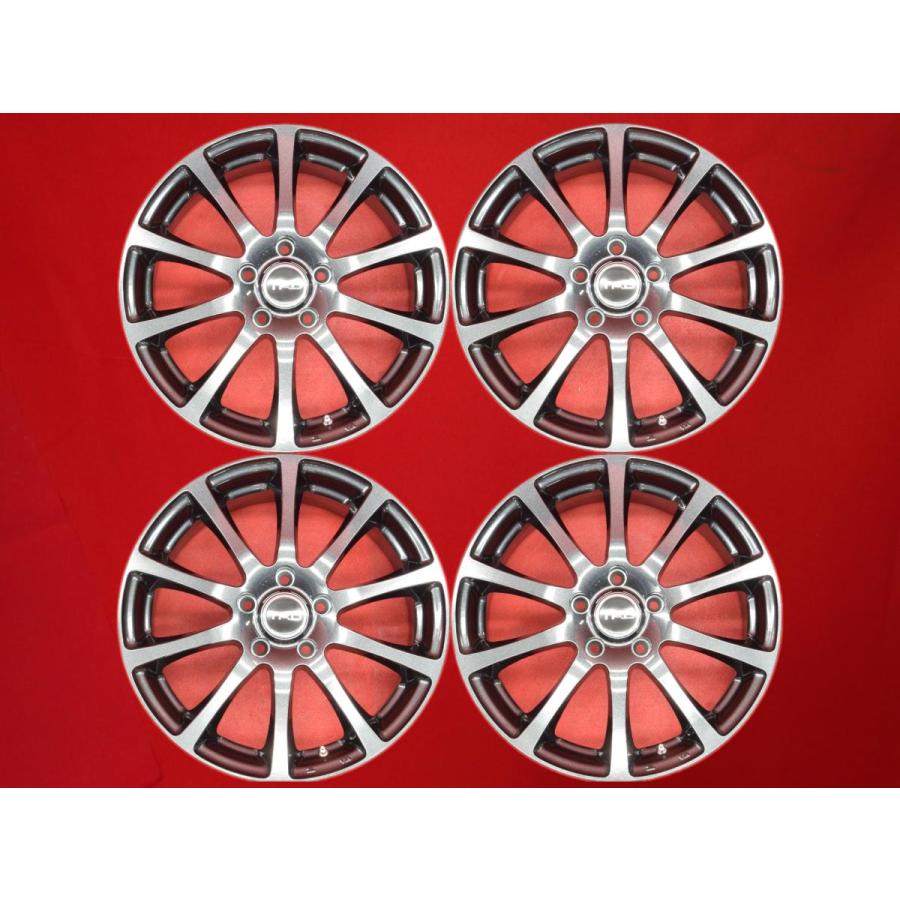 TOYOTA TRD TF4 中古ホイール 4本 7J 17インチ PCD114.3 5穴 +55 ハブ