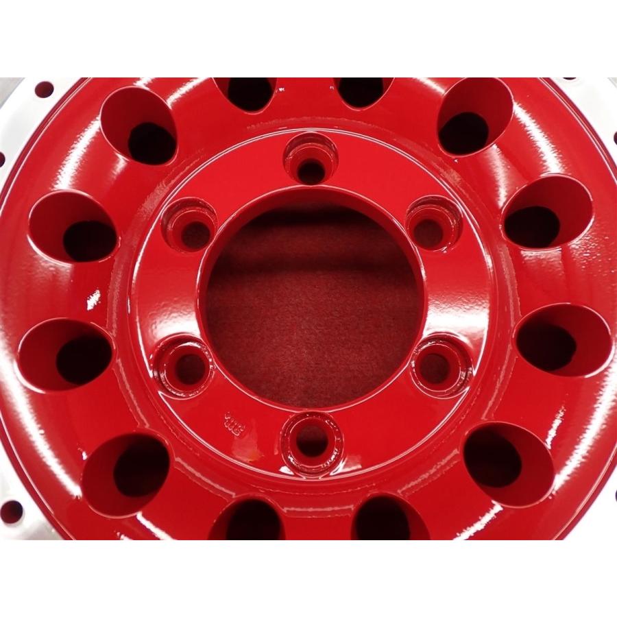 メーカー不明 丸穴ディッシュタイプ 3PT 中古ホイール 4本 8.5J 15