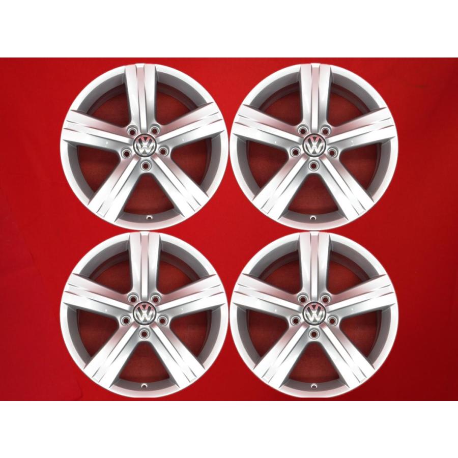 VOLKSWAGEN パサート 3C 純正 中古ホイール 4本 7.5J 17インチ PCD112
