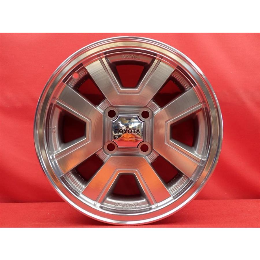 TOYOTA トヨタ 純正 中古ホイール 4本 6J 15インチ PCD114.3 4穴 +20
