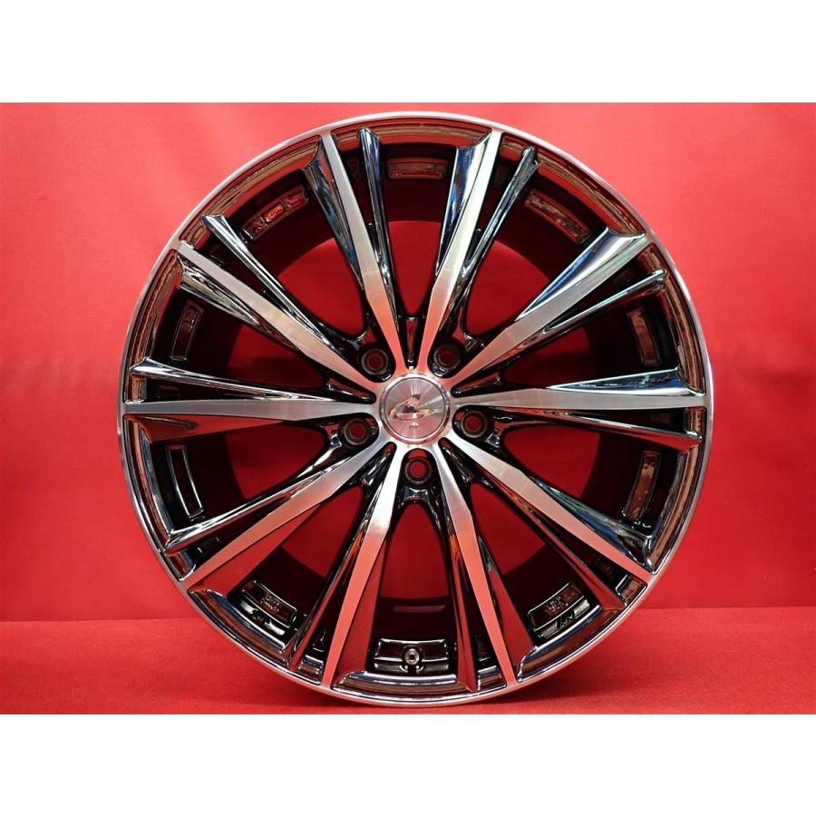 WEDS LEONIS レオニス WX 中古ホイール 4本 8J 18インチ PCD114.3 5穴 