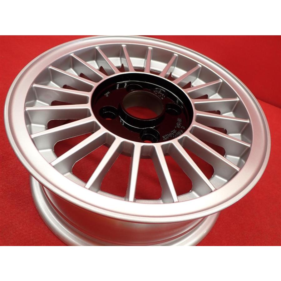 リアルスポーツ フィン 中古ホイール 4本 5.5J 13インチ PCD100 4穴 +