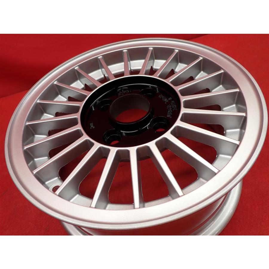 リアルスポーツ フィン 中古ホイール 4本 5.5J 13インチ PCD100 4穴 +