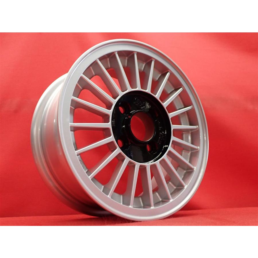 リアルスポーツ フィン 中古ホイール 4本 5.5J 13インチ PCD100 4穴 +