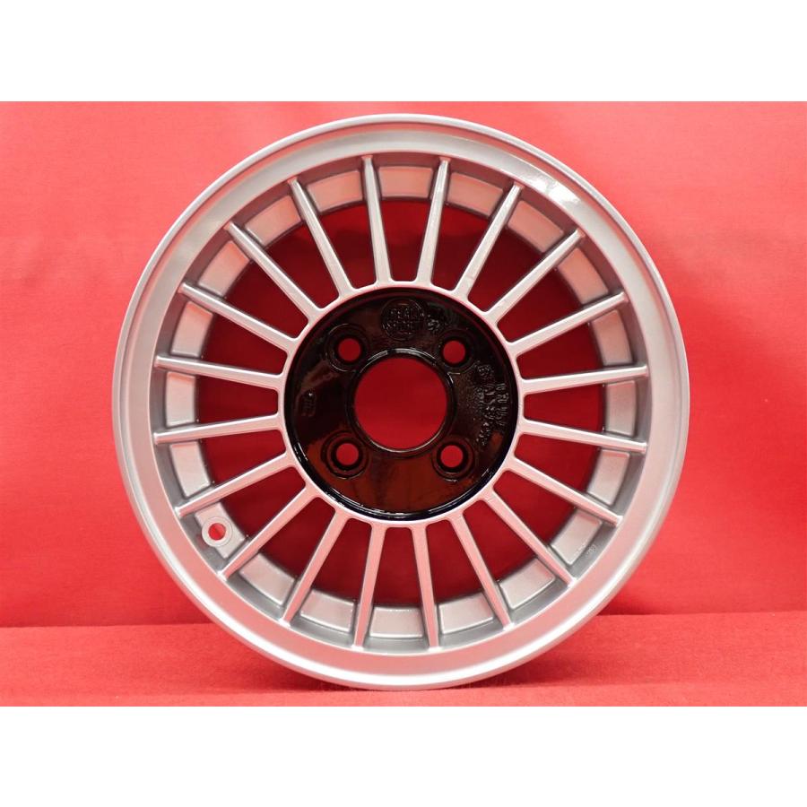リアルスポーツ フィン 中古ホイール 4本 5.5J 13インチ PCD100 4穴 +