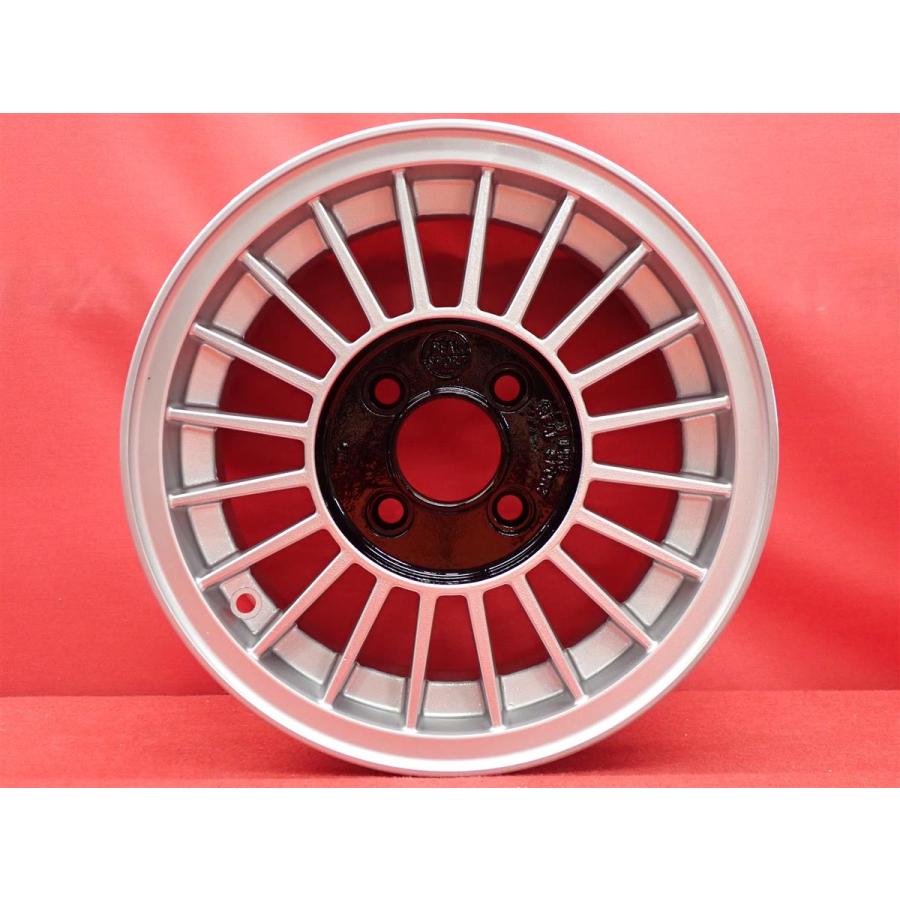 リアルスポーツ フィン 中古ホイール 4本 5.5J 13インチ PCD100 4穴 +