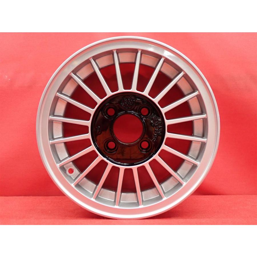 リアルスポーツ フィン 中古ホイール 4本 5.5J 13インチ PCD100 4穴 +